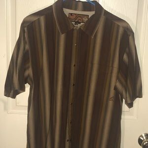 Prana men’s snap button shirt gently worn